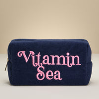 Vitamin Sea Terry Cloth Pouch