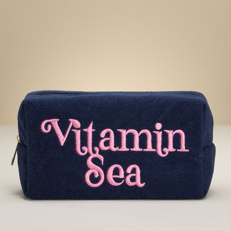 Vitamin Sea Terry Cloth Pouch