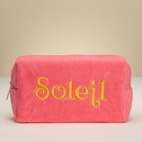 Soleil Terry Cloth Pouch