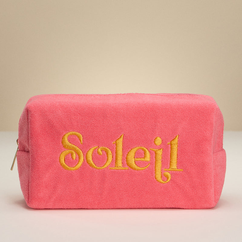 Soleil Terry Cloth Pouch