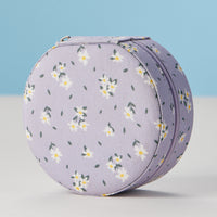 Faux Leather Novelty Print Travel Jewelry Box