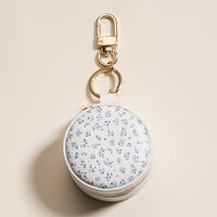 Jewelry Box Bag Charm Collection With Soft Vegan Leather and Zipper | Keychain
