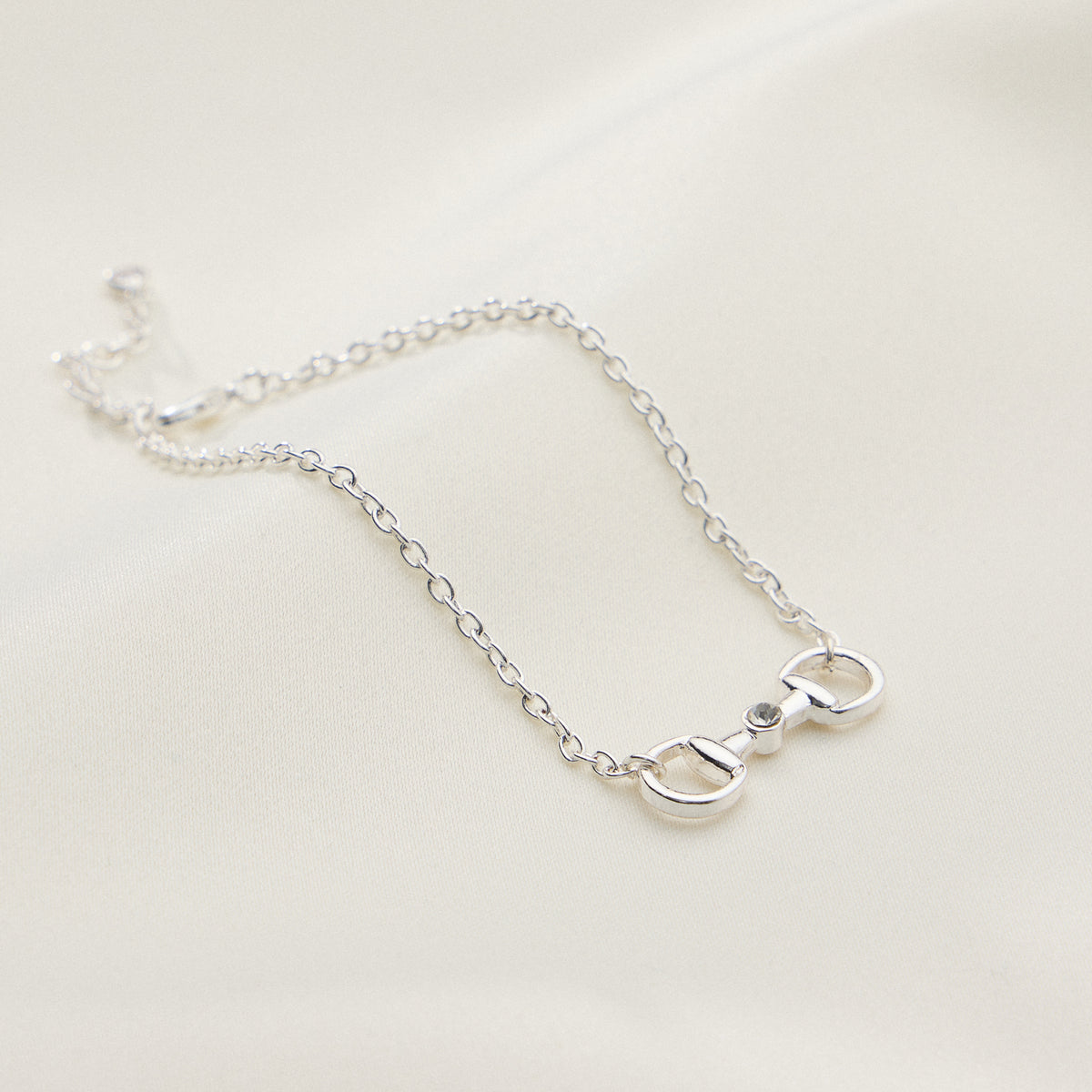 Adjustable Bit Chain Bracelet in Gold or Silver