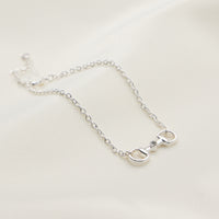 Adjustable Bit Chain Bracelet in Gold or Silver