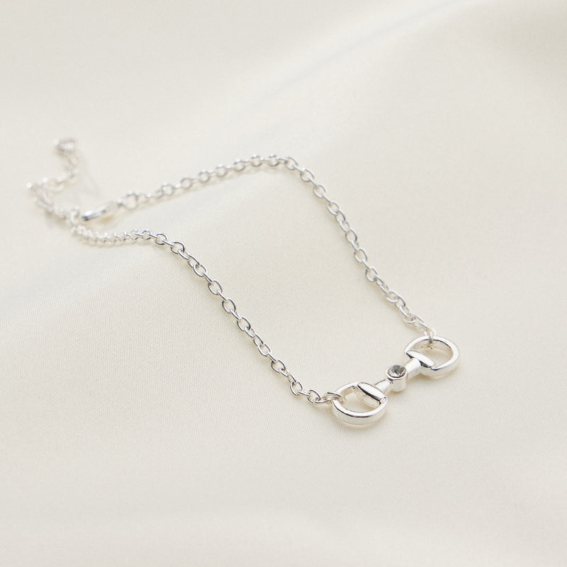 Adjustable Bit Chain Bracelet in Gold or Silver