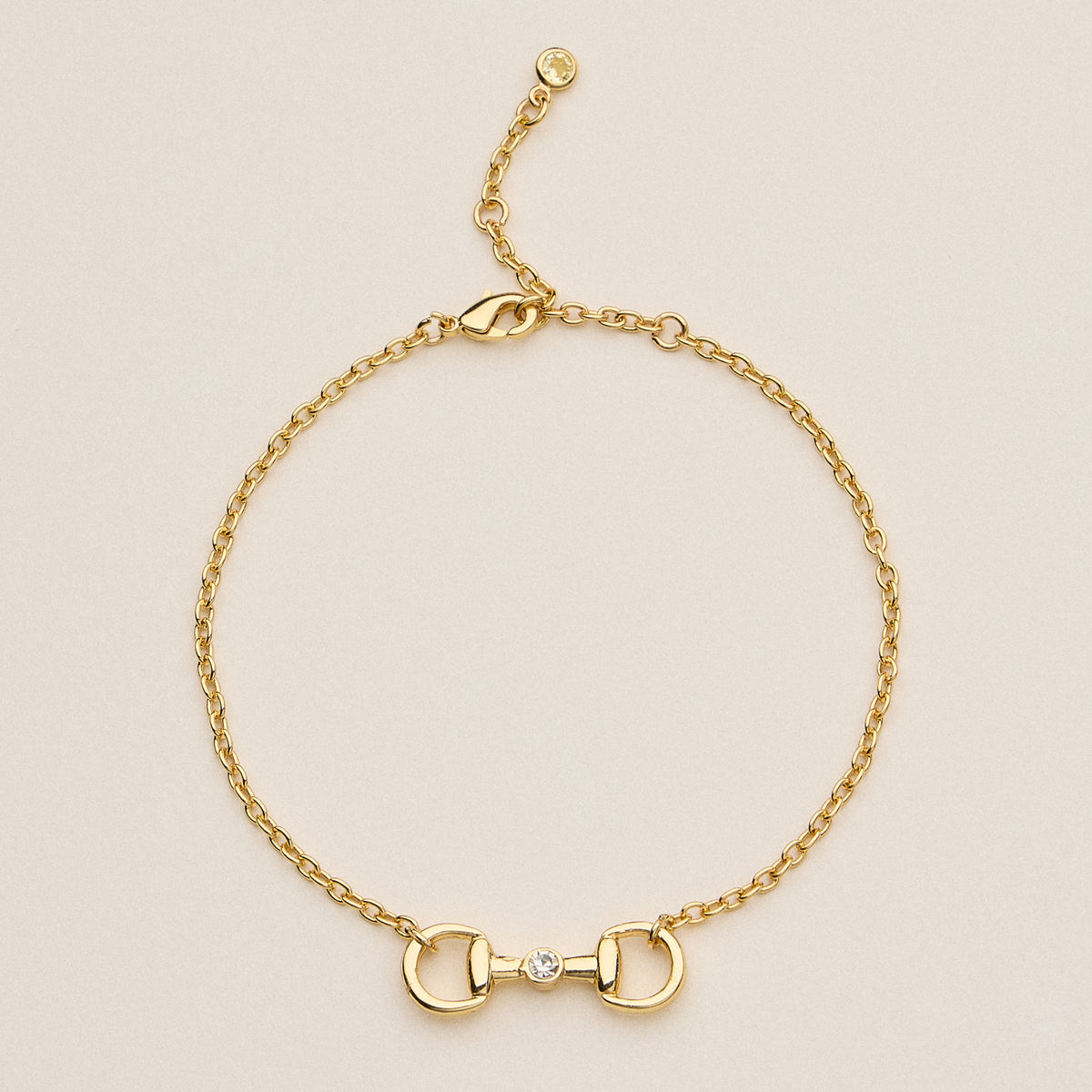 Adjustable Bit Chain Bracelet in Gold or Silver