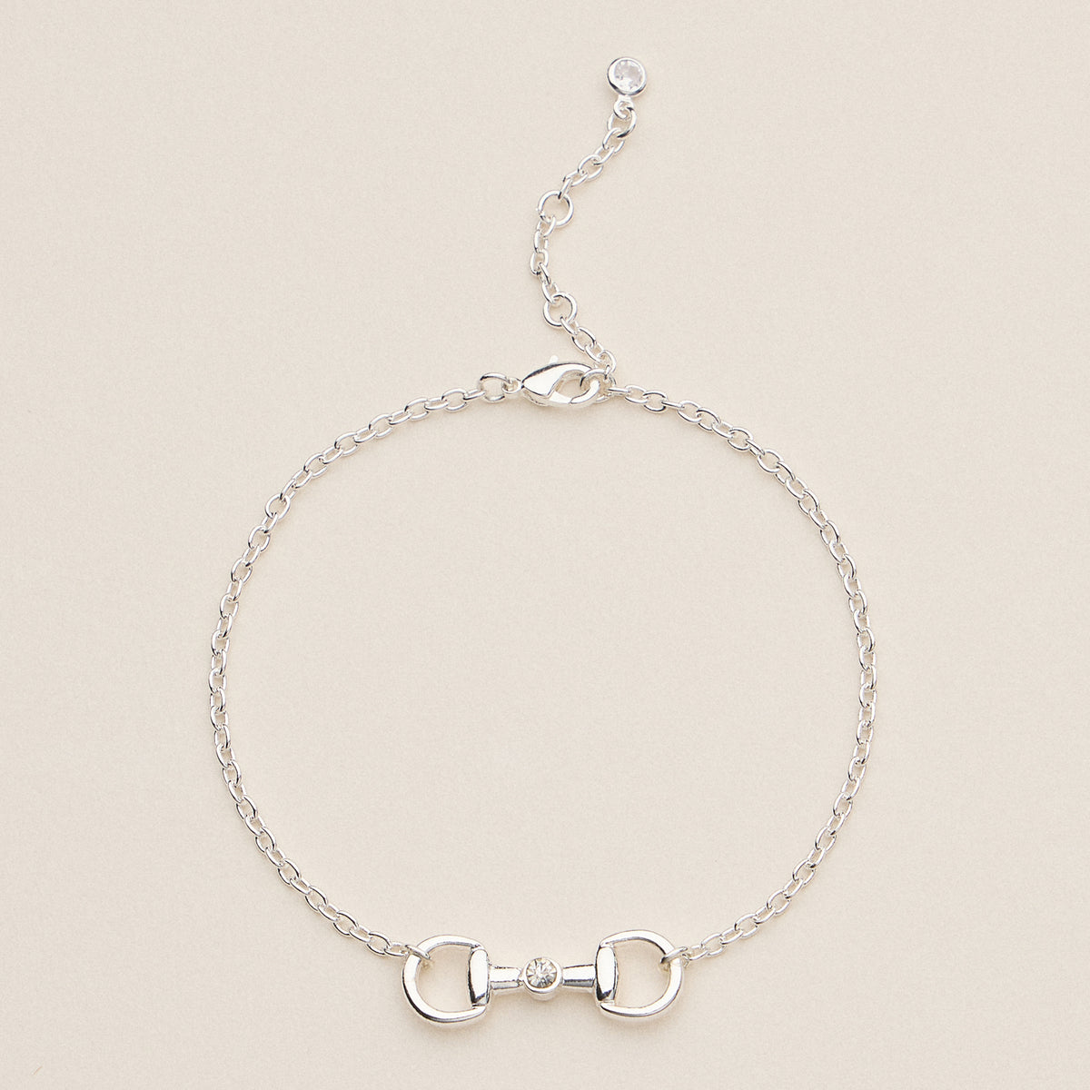 Adjustable Bit Chain Bracelet in Gold or Silver