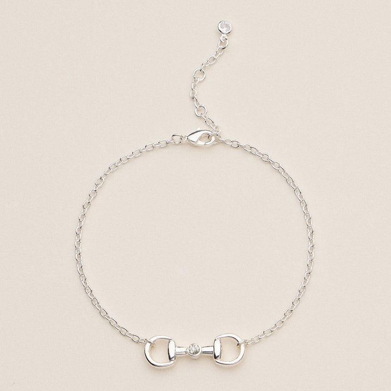 Adjustable Bit Chain Bracelet in Gold or Silver