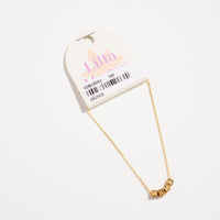 Gold MAMA Bracelet – Dainty Stainless Steel Chain