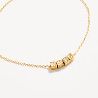 Gold WWJD Bracelet – Inspirational Letter Chain