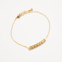 Gold-Dipped BELIEVE Bracelet – Inspirational Letter Chain
