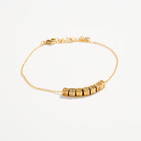 Gold Dipped BESTIES Bracelet – Friendship Letter Chain