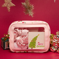 Christmas Green Monster Beauty Gift Set – Socks, Eye Mask, Scrunchie