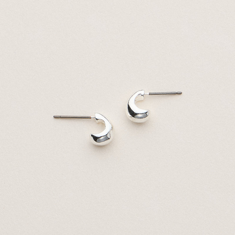 Gold Dipped Mini Chunky Studs - 18K Gold Plated