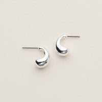 Gold Dipped Chunky Bean Studs - 18K Gold