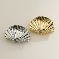 Shell Claw Clip in Gold or Silver Finish