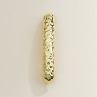 Hammered Textured Metal Hair Clip
