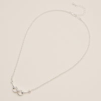 Adjustable Gold Dipped Bit Chain Necklace - 18K Gold