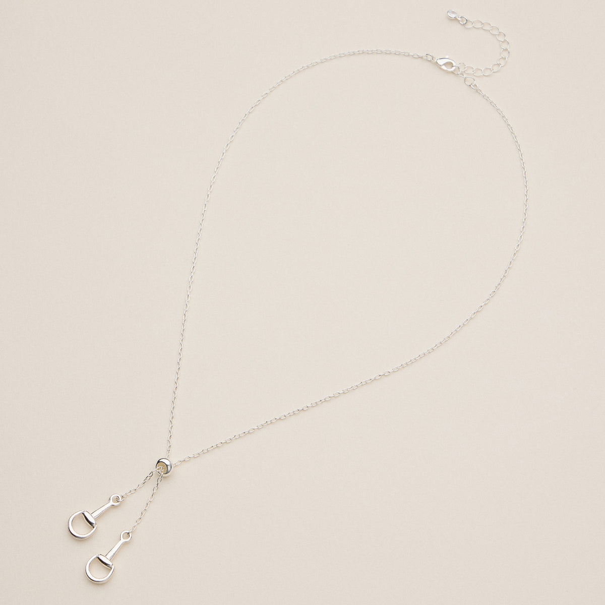 Gold Dipped Bit Charm Necklace - 18K Gold