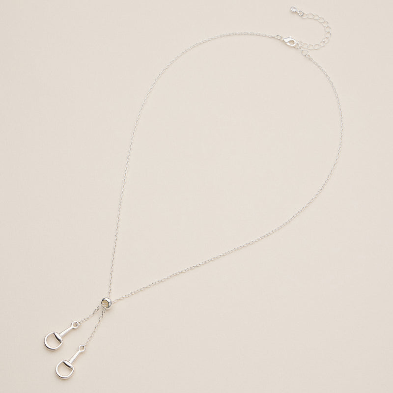 Gold Dipped Bit Charm Necklace - 18K Gold