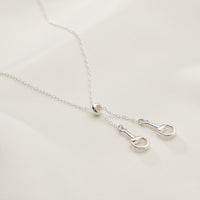 Gold Dipped Bit Charm Necklace - 18K Gold