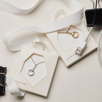 Minimalist Horseshoe Pendant Necklace