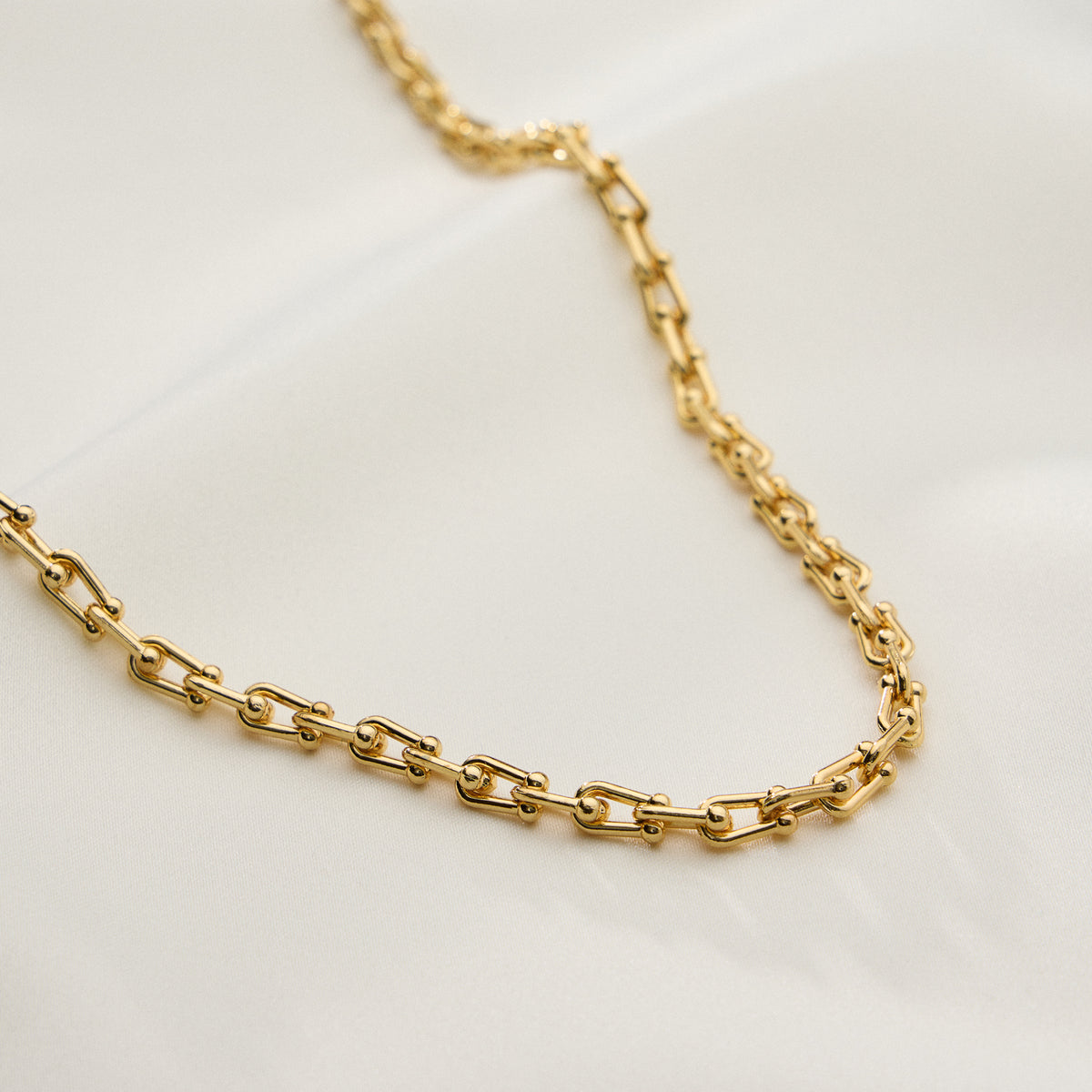 Adjustable 18K Gold Dipped Statement Layering Chain