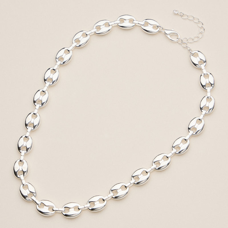 Bold Link Chain Necklace - 18K Gold Dipped