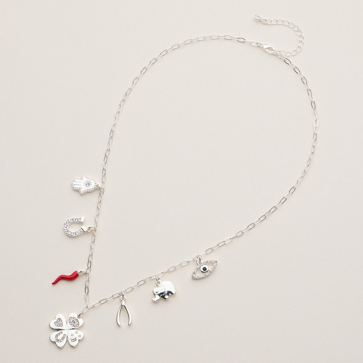 Lucky Charm Necklace - 18K Gold Dipped