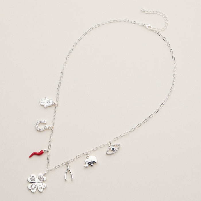 Lucky Charm Necklace - 18K Gold Dipped