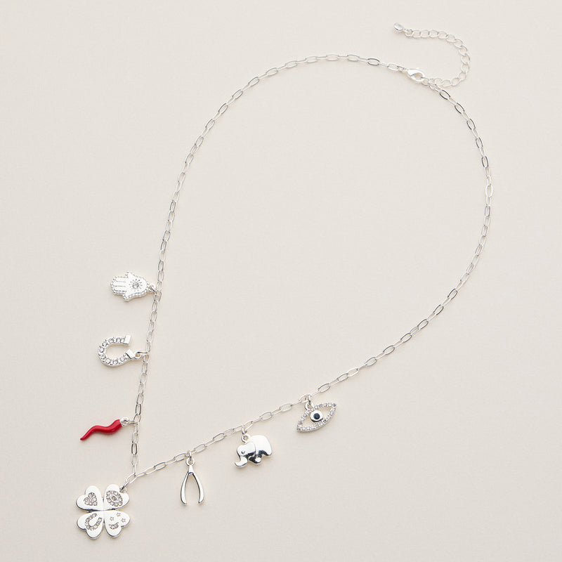 Lucky Charm Necklace - 18K Gold Dipped