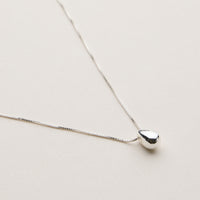 3D Teardrop Necklace - 18K Gold Dipped