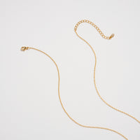 Gold Dipped LOVE Cube Letter Necklace – Minimalist Chain Pendant, Semi-Fine Jewelry