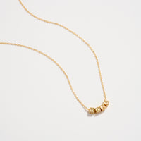 Gold Dipped “Hope” Cube Letter Necklace – 18K Gold Dipped Inspirational Word Necklace, Adjustable Dainty Chain