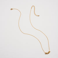 Gold Dipped “Hope” Cube Letter Necklace – 18K Gold Dipped Inspirational Word Necklace, Adjustable Dainty Chain