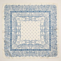 Classic Paisley Bandana Scarf – Silk Texture Square Scarf for Men & Women