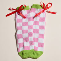 Holiday Sock Gift Set with Green Monster Designs