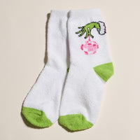 Holiday Sock Gift Set with Green Monster Designs