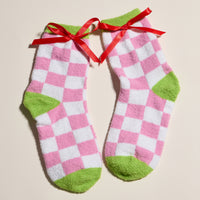 Holiday Sock Gift Set with Green Monster Designs