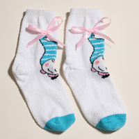 Cozy Holiday Socks Gift Set with Gnome and Snowman