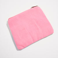 Apres Ski Color Block Zipper Pouch