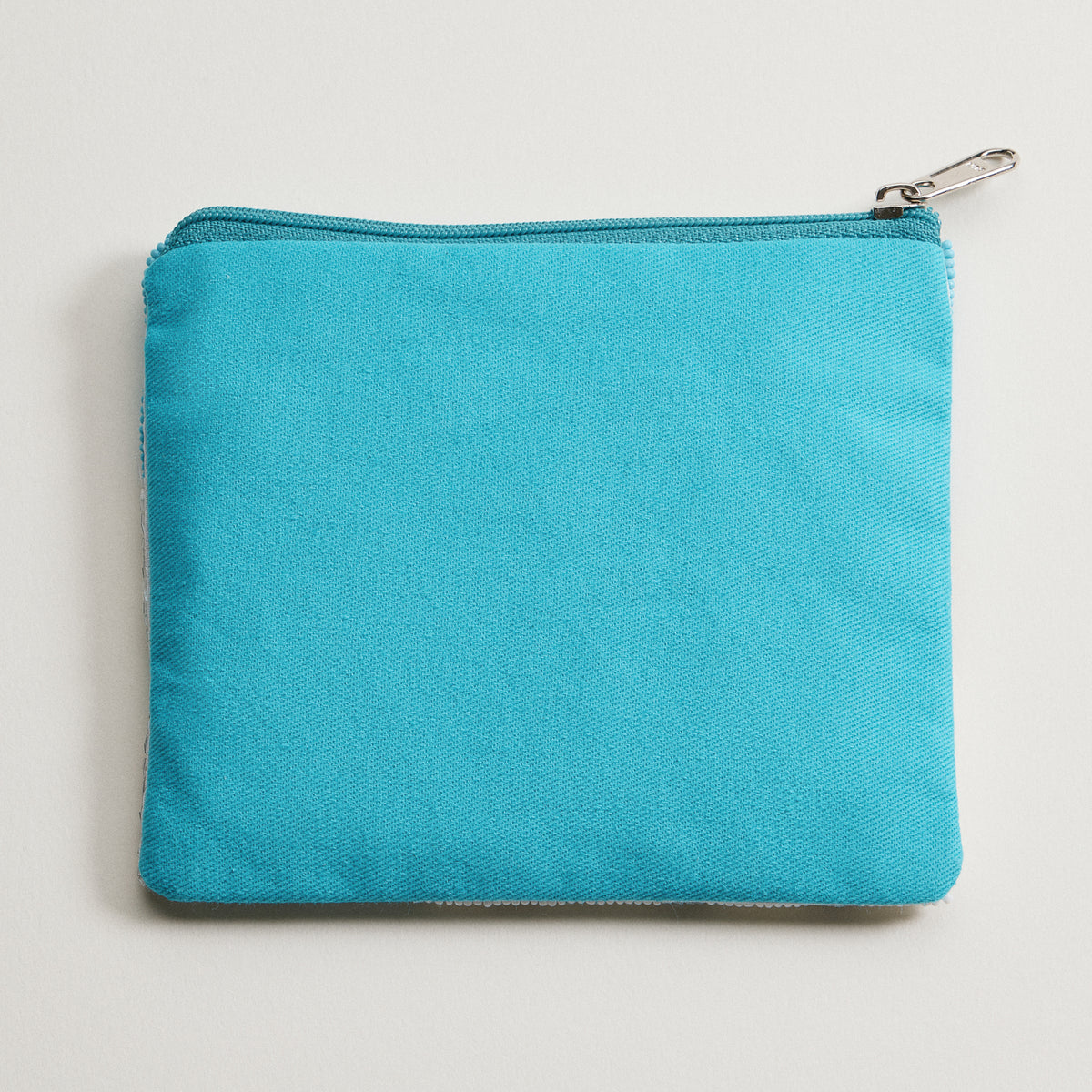 Seed Beaded Mountain Scene Coin Pouch | Après Ski Zip Pouch