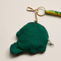 Game Day Beaded Helmet Keychain Pouch – Team Colors