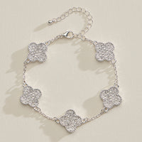 Colorful Shell Charm Bracelet with Gold Detailing