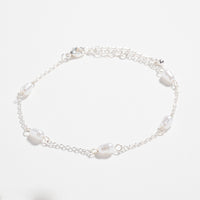 Pearl Bracelet Set – 3-Layered Bracelet Pack (Gold-Dipped & Silver Options)
