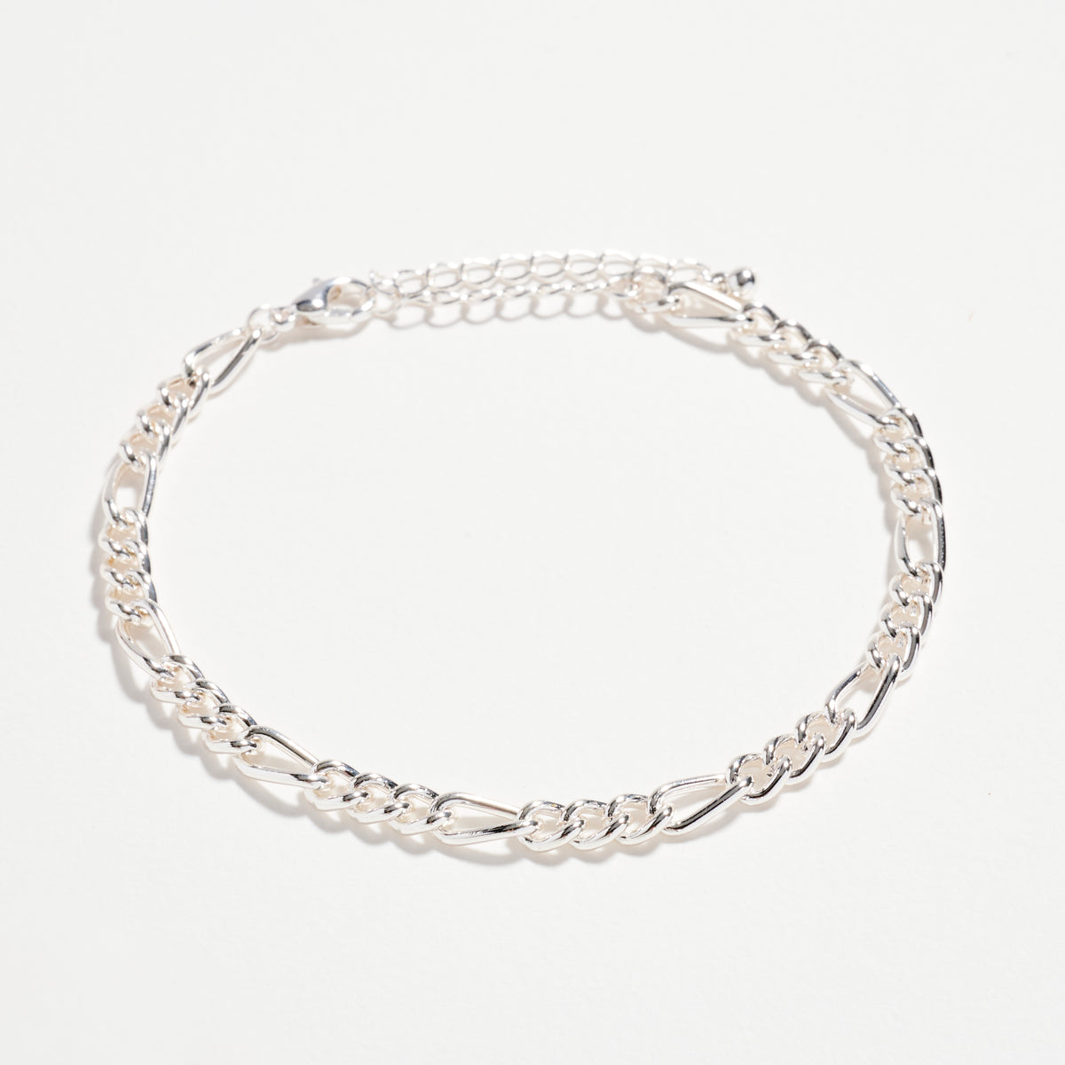 3-Piece Layered Chain Bracelet Set – Cross, Heart & Pearl Charms