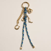 Western Charm Keychain with Enamel Accents