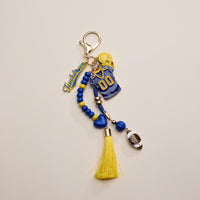 NFL Team Keychain – Football Jersey, Helmet, Touchdown Charm & Tassel Bag Accessory