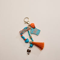 NFL Team Keychain – Football Jersey, Helmet, Touchdown Charm & Tassel Bag Accessory