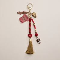 NFL Team Keychain – Football Jersey, Helmet, Touchdown Charm & Tassel Bag Accessory